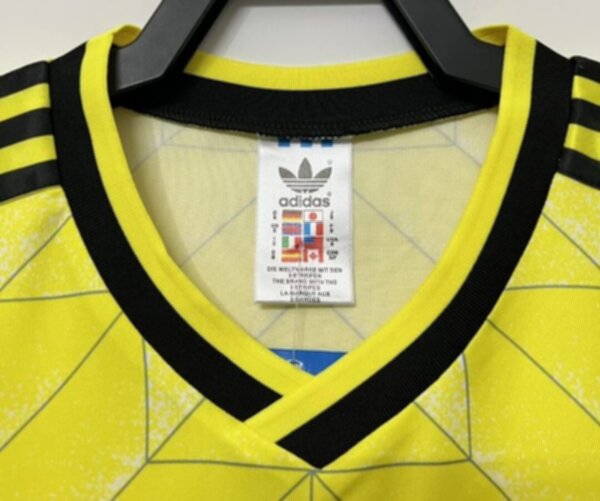 майка Borussia Dortmund  1988,ретро,adidas,полиэстер 100%