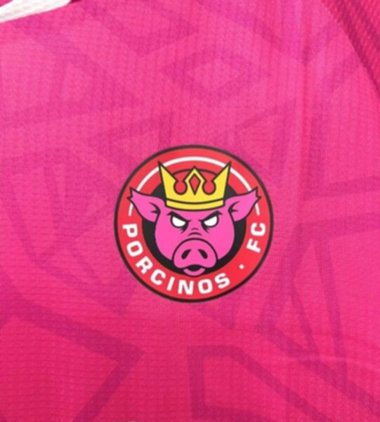 майка FC Porcinos,полиэстер 100%