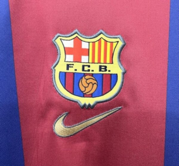 майка ретро Barcelona 1998-1999,полиэстер 100%