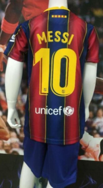 форма детская Barcelona №10 MESSI  2020-2021 домашняя