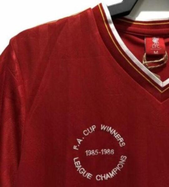  майка ретро  Liverpool  1985-1986,полиэстер 100%