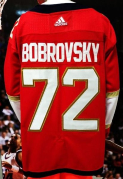 свитер хоккейный Florida Panthers №72 BOBROVSKY