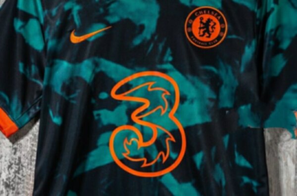 майка Chelsea  2021-2022  резервная  полиэстер 100%