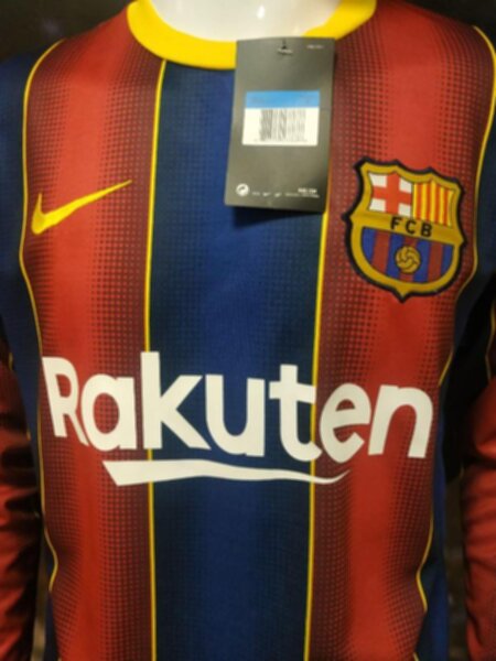 форма Barcelona длинный рукав  2020-2021  домашняя