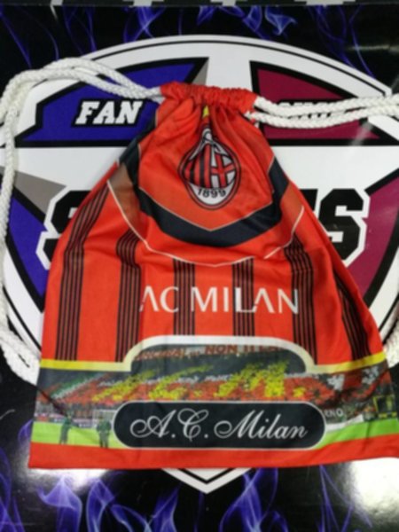 мешок для обуви AC Milan  50см х 40см
