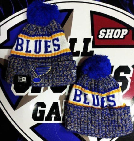шапка St.Louis Blues  акрил 100%