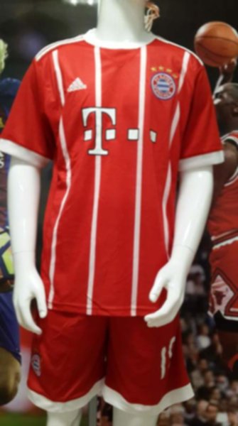 форма Bayern Munchen №19 RUDY  домашняя  2017-2018
