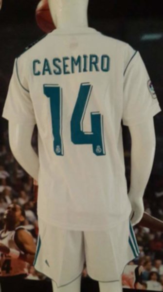 форма   Real Madrid №14 CASEMIRO  домашняя  2017-2018