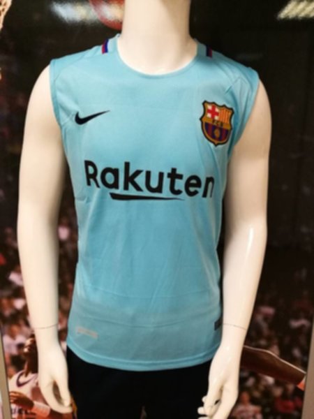 майка тренировочная Barcelona  резервная  2017-2018