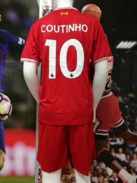 форма Liverpool №10 COUTINHO  домашняя  2017-2018