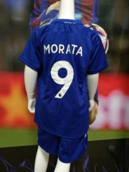 форма детская Chelsea №9 MORATA  домашняя  2017-18