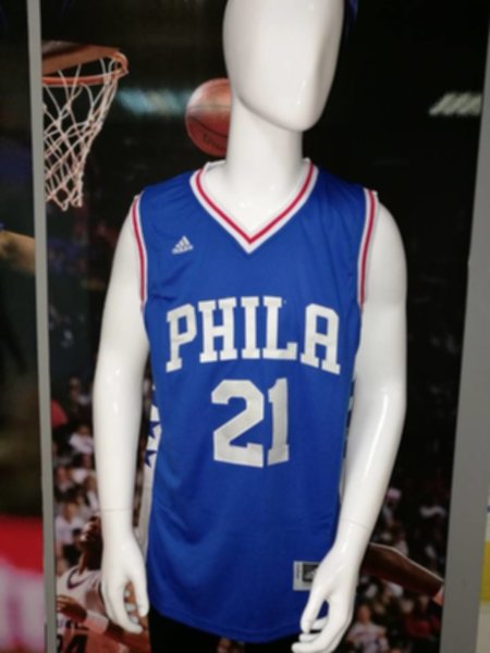 майка баскетбольная  Philadelphia 76ers №21 EMBIID  adidas