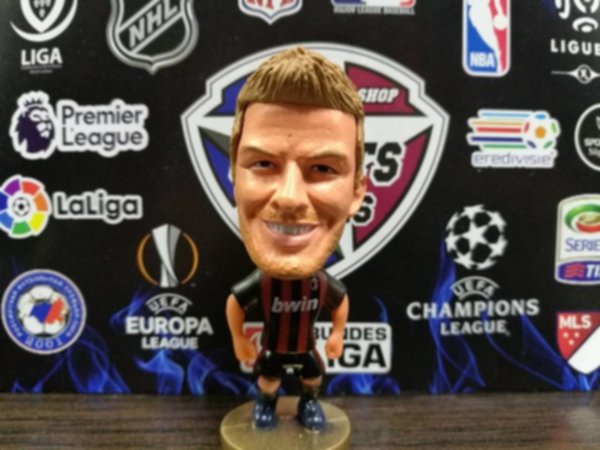 фигурка Бэкхэм  Милан  ретро  6,5см