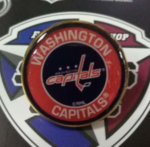 значок Washington Capitals   №0756  2,5см