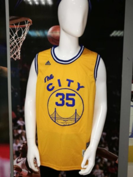 майка баскетбольная Golden State Warriors №35 DURANT adidas