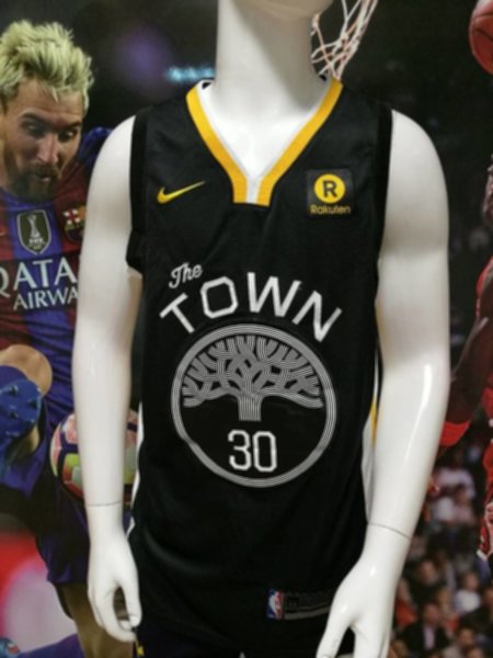 майка баскетбольная Golden State №30 CURRY nike