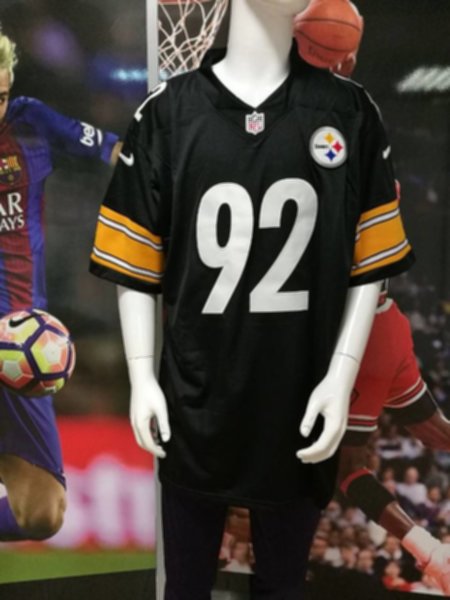 майка для американского футбола Pittsburgh Steelers №92 HARRISON