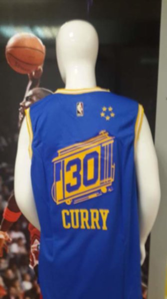 майка баскетбольная Golden State Warriors №30 CURRY adidas