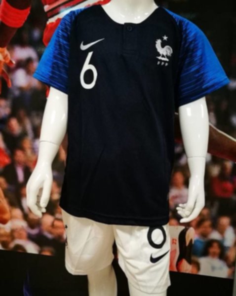 форма детская  сборной Франции №6 Pogba