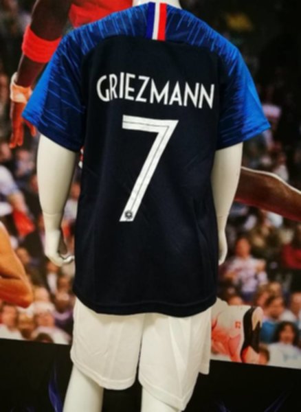 форма детская  сборной Франции №7 Griezmann