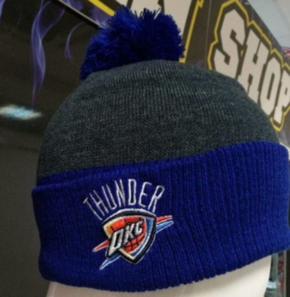 шапка Oklahoma Thunder  акрил 100%