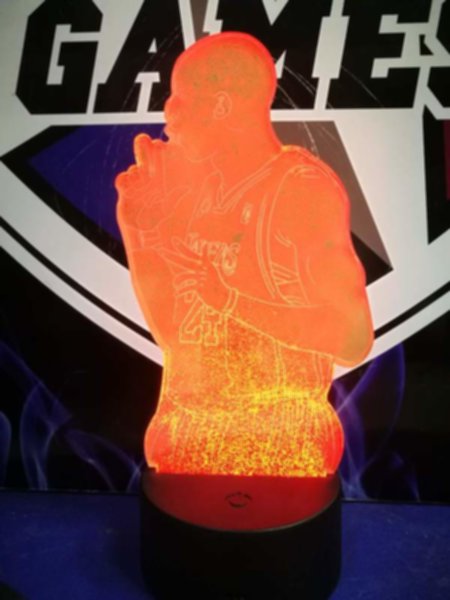 светильник LED Kobe Bryant  19см х 15см х 4см