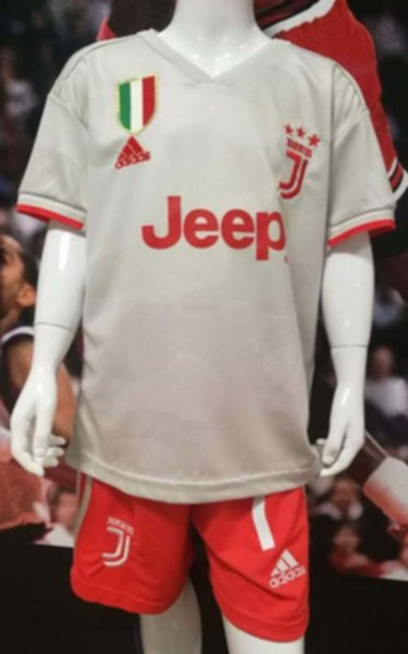 форма Juventus детская  №7 RONALDO  2019-2020  гостевая