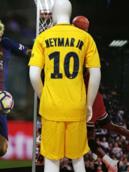 форма Paris SG №10 NEYMAR  гостевая  2017-2018