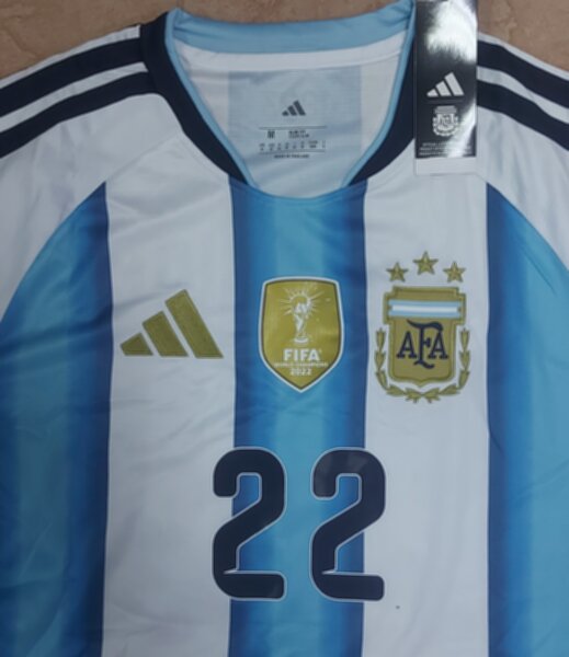 форма  сборной Аргентины №22 L.Martinez,World Cup 2026,полиэстер 100% 