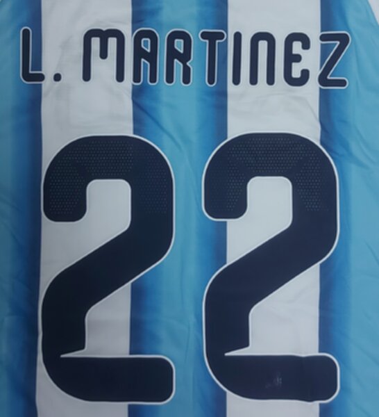 форма  сборной Аргентины №22 L.Martinez,World Cup 2026,полиэстер 100% 