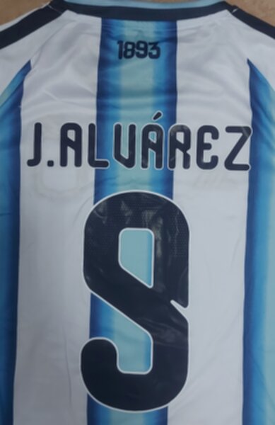 форма  сборной Аргентины №9 J.Alvarez,World Cup 2026,полиэстер 100% 
