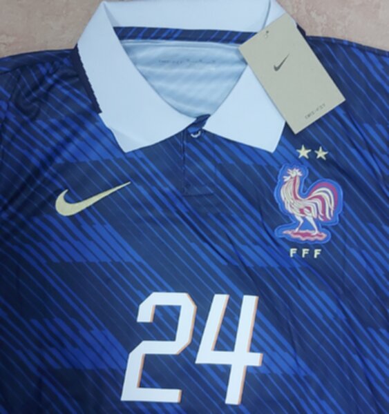 форма сборной Франции №24 Cherki,World Cup 2026,полиэстер 100%