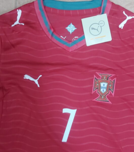 форма детская сборной Португалии №7 Ronaldo,World Cup 2026,полиэстер 100%