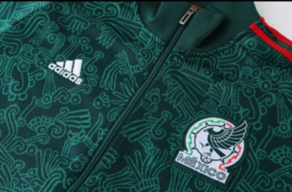 спортивный костюм  сборной Мексики 2022-2023 Adidas,полиэстер 100% 