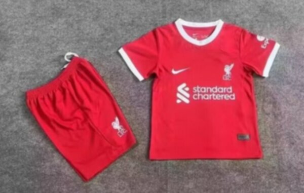 форма детская Liverpool  2023-2024  домашняя полиэстер 100%