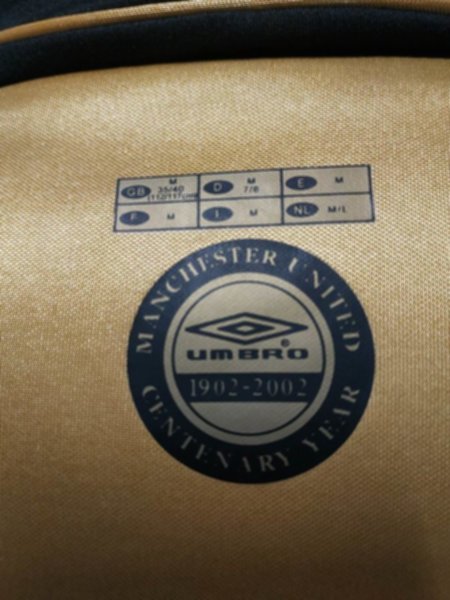майка Manchester United 2002  ретро  двухсторонняя   полиэстер 100%