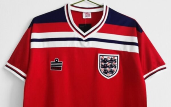 майка ретро сборной Англии 1982 полиэстер 100%