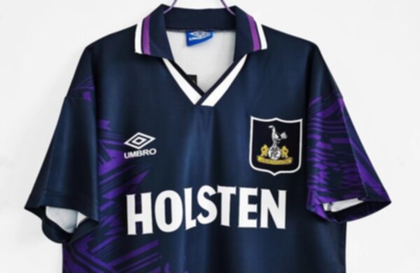 майка ретро Tottenham Umbro,полиэстер 100%