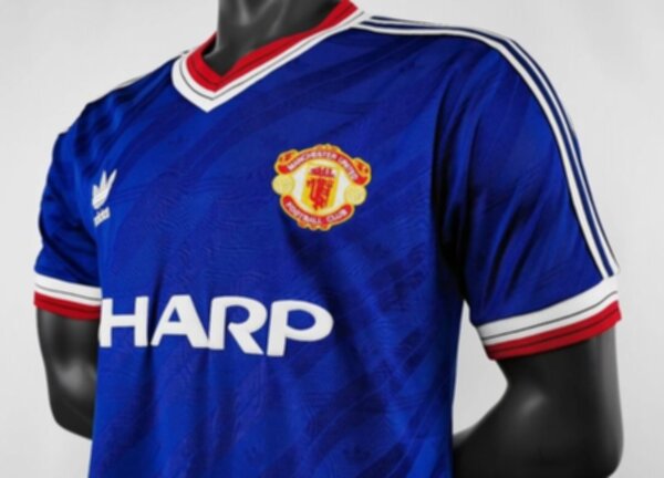 майка ретро Manchester United 1986-1988 adidas полиэстер 100%