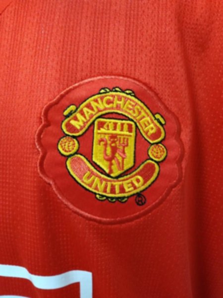 майка Manchester United 2008  ретро  длинный рукав полиэстер 100%