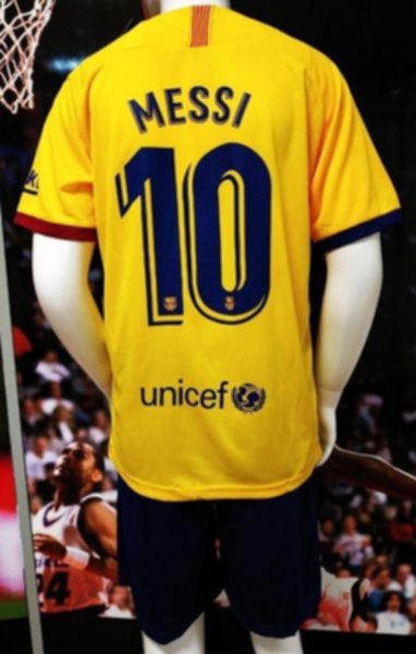 форма Barcelona №10 MESSI  2019-2020  гостевая