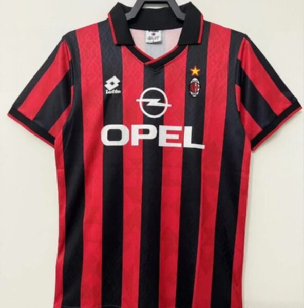 майка AC Milan  ретро  1995-1996 полиэстер 100%