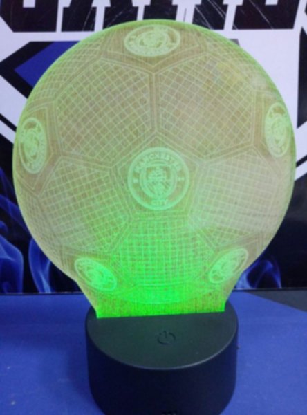 светильник LED Manchester City 19см х 15см х 4см