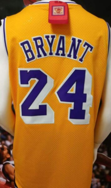 майка баскетбольная Los Angeles Lakers №24 BRYANT  adidas 