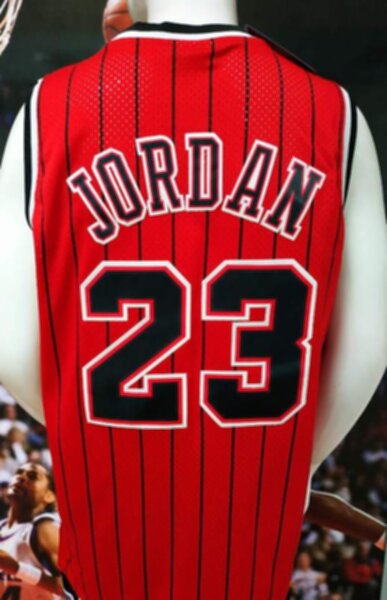 майка баскетбольная Chicago Bulls №23 JORDAN  Mitchell & Ness