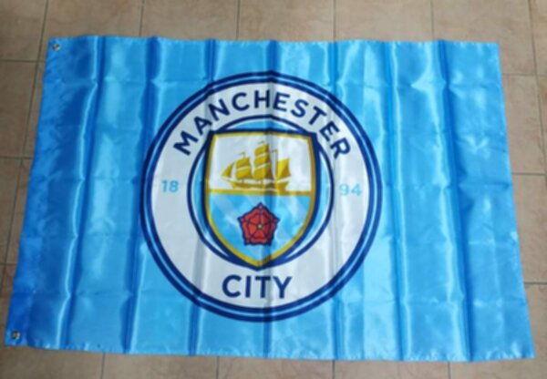 флаг Manchester City  150 см х 90 см