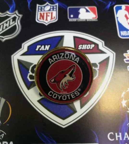 значок Arizona Coyotes  №0790  2,5см