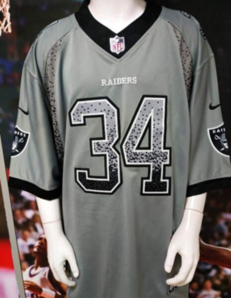 майка для американского футбола Oakland Raiders №34 JACKSON