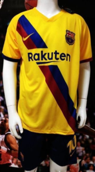 форма Barcelona №10 MESSI  2019-2020  гостевая