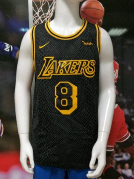майка баскетбольная Los Angeles Lakers №8 BRYANT   nike 